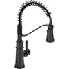 image:imageMoen Belfield Oil Rubbed Bronze Kitchen Faucet Modern Spring Kitchen Faucet with Power Boost PreRinse OneHandle Easy Installation 5927ORBMatte Black