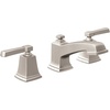 image:imageMoen Boardwalk Brushed Nickel TwoHandle High Arc Widespread Bathroom Sink Faucet for 3Hole Setups with Valve Included TV6220BNSpot Resist Brushed Nickel
