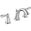 image:imageMoen Brantford Chrome TwoHandle Widespread Bathroom Faucet Trim Kit for 3hole Setups Valve Required T6620Chrome