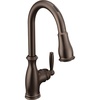 image:imageMoen Brantford Oil Rubbed Bronze Smart Faucet Touchless Pull Down Sprayer Kitchen Faucet with Voice Control and Power Boost Traditional Kitchen Faucet Easy Installation 7185EVORB