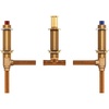 image:imageMoen Brass Two Handle 3 Hole Adjustable Roman Tub Faucet Valve 479205