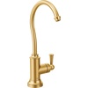 image:imageMoen Brushed Gold Sip Traditional Cold Water Kitchen Beverage Faucet with Optional Filtration System S5510BG