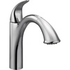 image:imageMoen Camerist OilRubbed Bronze OneHandle Single Hole Kitchen Faucet with Pullout Spout Bathroom Sink has Deck Plate for ThreeHole Countertop Drain Trim Included 7545ORBChrome