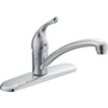image:imageMoen Chateau Chrome OneHandle Low Arc Kitchen Faucet for 3Hole Sinks 74250375