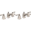 image:imageMoen Conway Spot Resist Brushed Nickel Two Handle Widespread Bathroom Sink Faucet with Valve Included 84926SRNSpot Resist Brushed Nickel