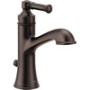 image:imageMoen Dartmoor Matte Black Single Handle Bathroom Sink Faucet with Optional Deckplate 6803BLOil Rubbed Bronze