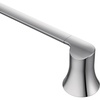 image:imageMoen Doux Matte Black 24Inch Single Towel Bar YB0224BLChrome