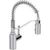 image:imageMoen Genta LX Spring Faucet with Power Boost Modern Kitchen Faucet with OneHandle PreRinse Easy Installation Chrome 5926Chrome