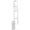 image:imageMoen Home Care Bathroom Safety 30 Inch Stainless Steel Flip Up Bathroom HandicapGrab Bar with Toilet Paper Holder Elderly Assistance Product R8962FDGlacier