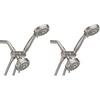 image:imageMoen Ignite Brushed Nickel FiveFunction 334 Diameter 5Function Shower Spray Head with Handheld Showerhead 20016SRNPack of 2