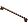 image:imageMoen LR8724D1GBN Home Care Safety 24Inch Designer Bathroom Grab Bar with Curled Grip 24 Inch Brushed NickelOld World Bronze