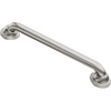 image:imageMoen LR8724D2CH Bathroom Safety 24Inch Designer Stainless Steel Grab Bar with Concealed Screws ChromeBrushed Nickel