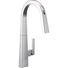 image:imageMoen Nio Chrome Smart Faucet Touchless PullDown Sprayer Kitchen Faucet with Voice and Motion Control S75005EV2C