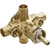 image:imageMoen PosiTemp Rough In Pressure Balancing Cycling 4 Port Tub and Brass Shower Valve with Stops 257005