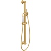 image:imageMoen S12107EPBG Weymouth Traditional EcoPerformance Handshower Handheld Shower with 30Inch Slide Bar and 69Inch Metal Hose Brushed Gold