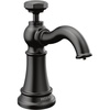 image:imageMoen S3955C Paterson Deck Mounted Kitchen Soap Dispenser with Above the Sink Refillable Bottle ChromeMatte Black