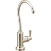 image:imageMoen S5510NL Sip Traditional Cold Water Kitchen Beverage Faucet Optional Water Filtration System Available Sold Separately Polished Nickel