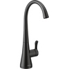 image:imageMoen S5520BL Sip Transitional Cold Water Kitchen Beverage Faucet Optional Water Filtration System Available Sold Separately Matte Black