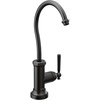 image:imageMoen S5540SRS Paterson Sip Industrial Cold Water Kitchen Beverage Faucet Optional Water Filtration System Available Sold Separately Spot Resist StainlessMatte Black
