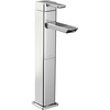 image:imageMoen S6711 90Degree OneHandle Vessel Sink Modern Bathroom Faucet ChromeChrome