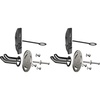 image:imageMoen SMA1005CH Home Care Securemount Anchor 1 Anchor Chrome1 Count Pack of 2
