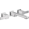 image:imageMoen TS6731 90 Degree TwoHandle Wall Mount Bathroom Faucet Trim Valve Required Chrome