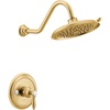 image:imageMoen UTS33102EPBG Weymouth MCORE 3Series 1Handle EcoPerformance Shower Trim Kit Valve Required Brushed Gold