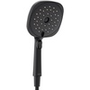 image:imageMoen Verso EcoPerformance Infiniti Dial Square Handheld Shower 6Inch Diameter Spray Head Spot Resist Nickel 220H4EPSRNMatte Black
