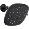 image:imageMoen Verso EcoPerformance Infiniti Dial Square Rain Shower Head 6Inch Diameter Spray Head Matte Black 220R4EPBLMatte Black