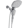 image:imageMoen Verso EcoPerformance Infiniti Dial Square Standard Shower Head With Detachable Hand Shower Combo 7Inch Spray Head Spot Resist Nickel 220C4EPSRNChrome