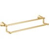 image:imageMoen YB0322CH Flara 24Inch Double Towel Bar ChromeBrushed Gold