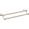 image:imageMoen YB6422ORB Belfield 24 inch Bathroom Double Towel Bar Oil Rubbed BronzePolished Nickel