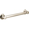image:imageMoen YG0312NL Bathroom Safety 12Inch Stainless Steel Bathroom Grab Bar Polished NickelPolished Nickel