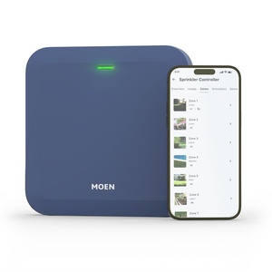 image:imageMoen 16Zone Smart Sprinkler Controller WiFi Connectible Smart Irrigation System with Automatic Water Timer WICNT016G1USA16 Zone Controller