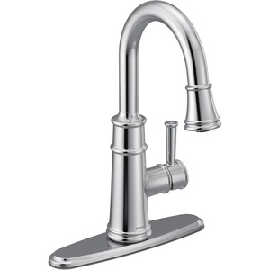 image:imageMoen 6260 Belfield OneHandle Pulldown Bar Faucet with Power Clean Featuring Reflex ChromeChrome