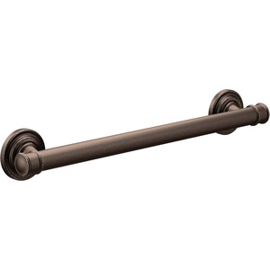 image:imageMoen Belfield Matte Black Bathroom Safety 18Inch Stainless Steel Traditional Bathroom Grab Bar YG6418BLOil Rubbed Bronze