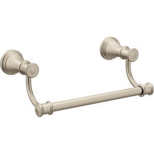 image:imageMoen Belfield Oil Rubbed Bronze 9Inch Bathroom Hand Towel Bar YB6486ORBBrushed Nickel