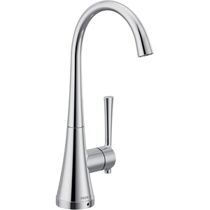 image:imageMoen Chrome Kurv OneHandle High Arc Single Mount Cold Water Beverage Faucet with Optional Filtration System S5560Chrome