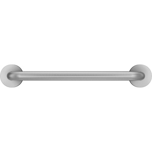 image:imageMoen L8736 Bathroom Safety 36Inch Stainless Steel Bathroom Grab Bar with Concealed Screws Stainless24 Inch