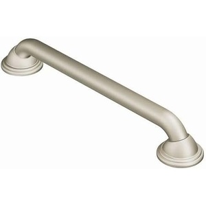 image:imageMoen LR8716D2BN Home Care Brushed Nickel Grab Bar 16 InchBrushed Nickel