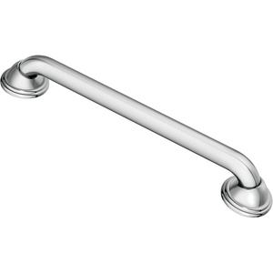 image:imageMoen LR8716D2BN Home Care Brushed Nickel Grab Bar 16 InchChrome