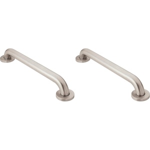 image:imageMoen R8924W Bathroom Safety 24Inch Grab Bar with Concealed Screws Glacier WhiteInoxidable