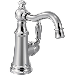 image:imageMoen S62101 Weymouth Single Handle Traditional Bar Faucet ChromeChrome