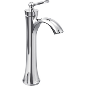 image:imageMoen Wynford Chrome OneHandle High Arc Vessel Sink Bathroom Faucet 4507Chrome