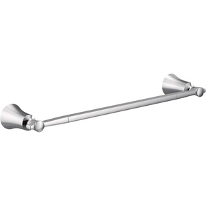 image:imageMoen YB0318CH Flara 18Inch Single Towel Bar ChromeChrome