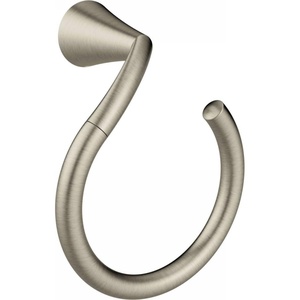 image:imageMoen YB2386CH Glyde Towel Ring ChromeBrushed Nickel