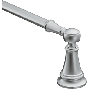 image:imageMoen YB8424BG Weymouth 24Inch Single Towel Bar Brushed GoldChrome