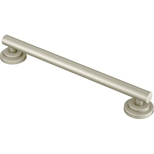 image:imageMoen YG0736BN Bathroom Safety 36Inch Stainless Steel Modern Bathroom Grab Bar Brushed NickelBrushed Nickel