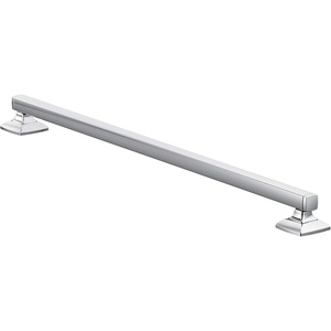 image:imageMoen YG5118BN Bathroom Safety 18Inch Stainless Steel Transitional Bathroom Grab Bar Brushed NickelNickel