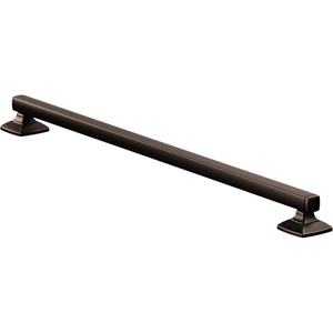 image:imageMoen YG5124BN Bathroom Safety 24Inch Stainless Steel Transitional Bathroom Grab Bar Brushed NickelBronze